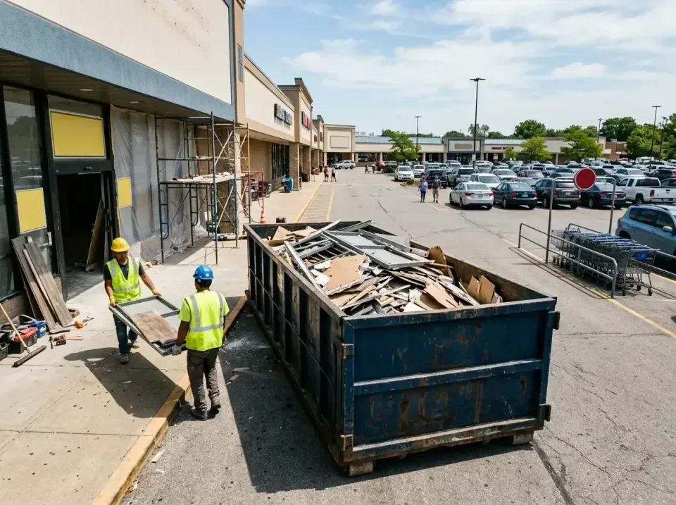 retail-store-renovation-debris-003 — frequently asked questions, Roll-off Dumpster Rentals in Ashland, OR